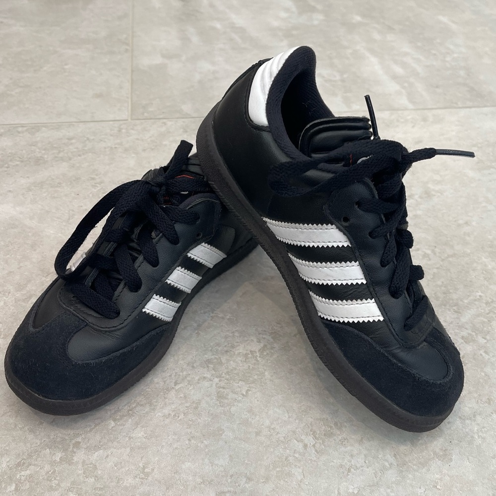 adidas Kids Black & White Classic Sneakers
